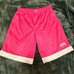 Nike Hot Pink Athletic Shorts juniors xl